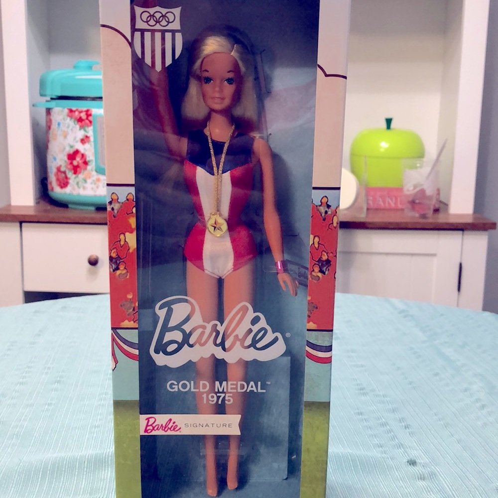 1975 Barbie gold medal signature